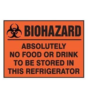 Etiqueta seguridad Biohazard
