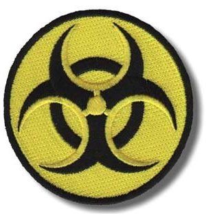 Biohazard - bordado parche